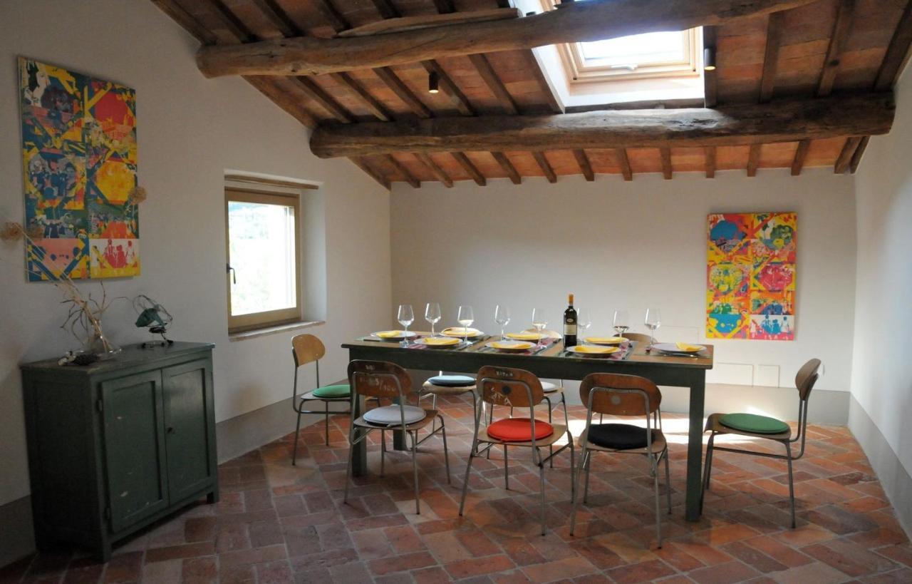 Podere Palazzo Castiglione dʼOrcia Exterior foto